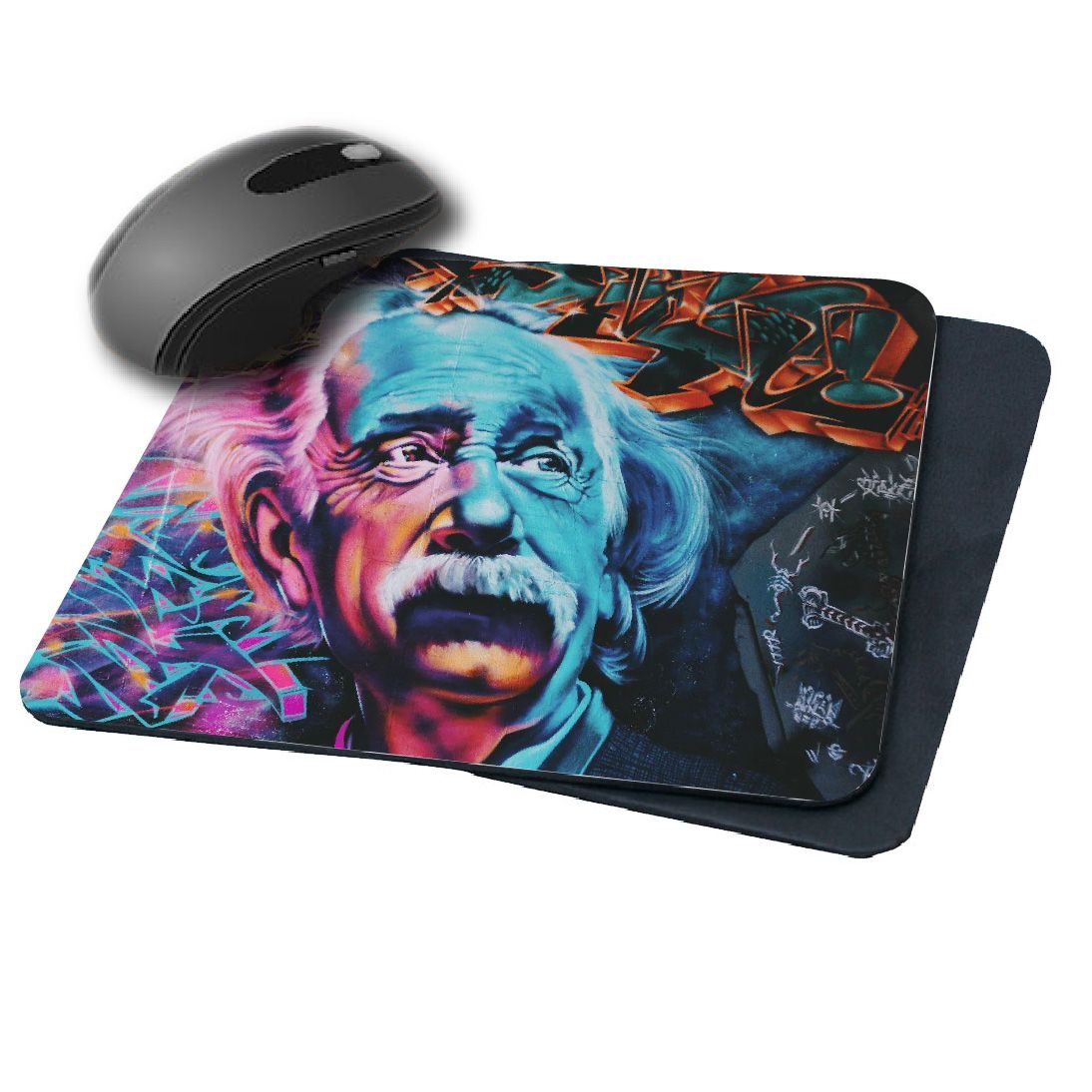 CUSTOMIZED ANTI-SKID MOUSE PAD (EINSTEN).