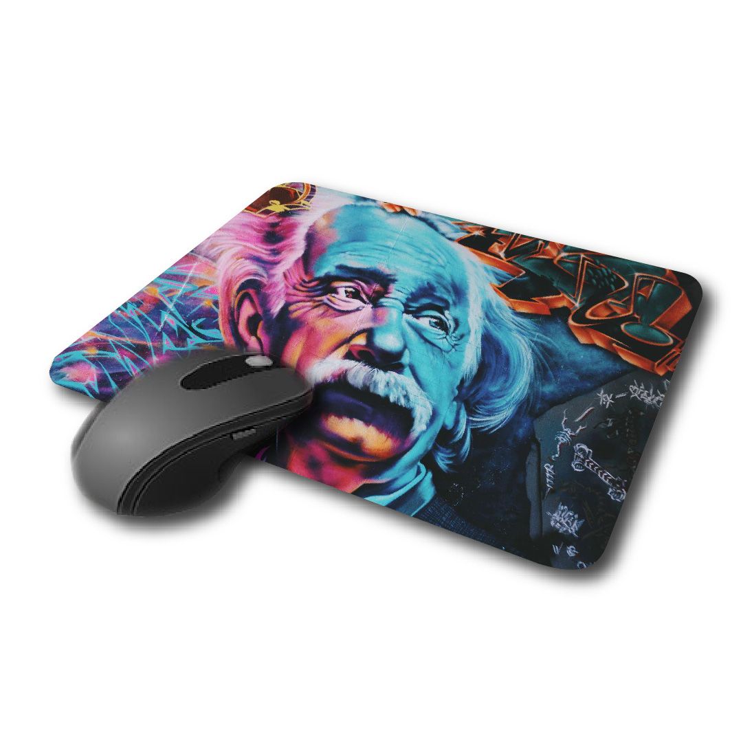CUSTOMIZED ANTI-SKID MOUSE PAD (EINSTEN).