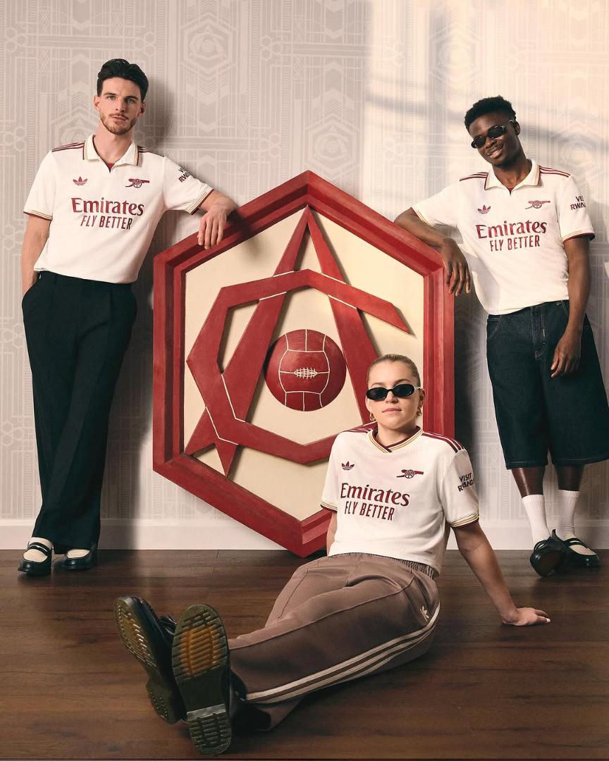 ARSENAL ORIGINAL 2025/26 PLAYER VERSION THIRD KIT.