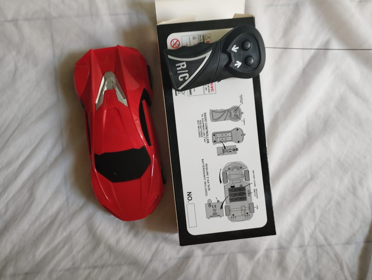 Racing quality Car for Children Kids RC Remote Control Car Battery Powered, Red