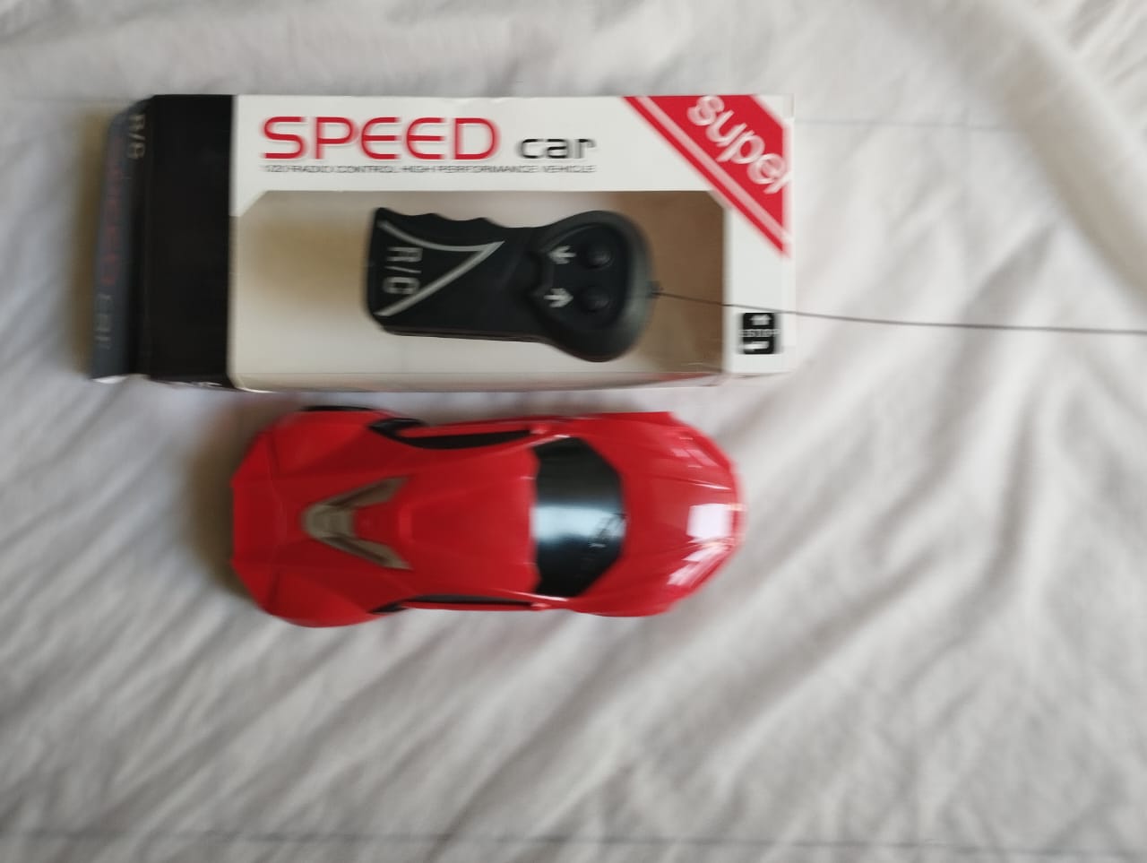 Racing quality Car for Children Kids RC Remote Control Car Battery Powered, Red