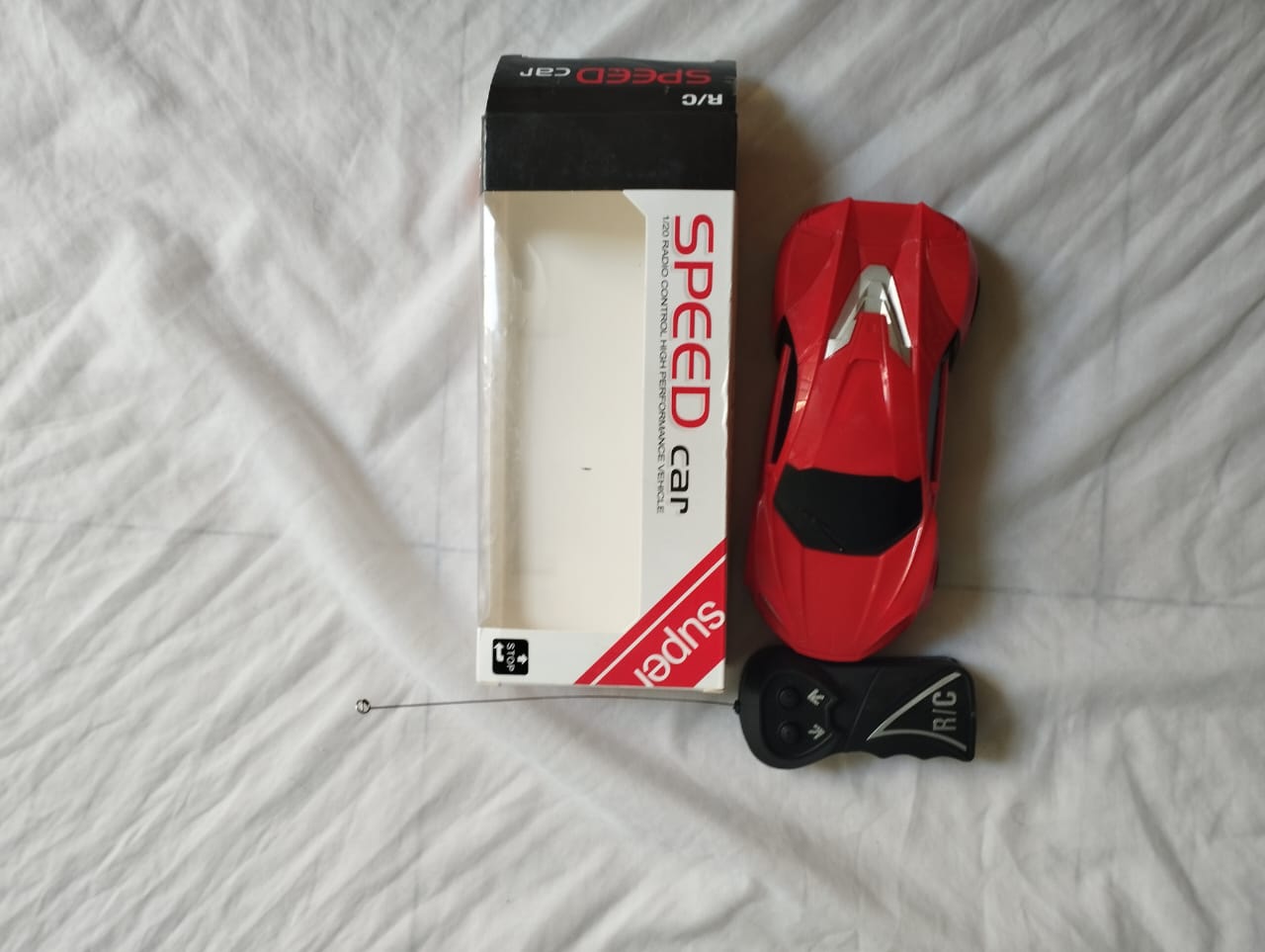 Racing quality Car for Children Kids RC Remote Control Car Battery Powered, Red