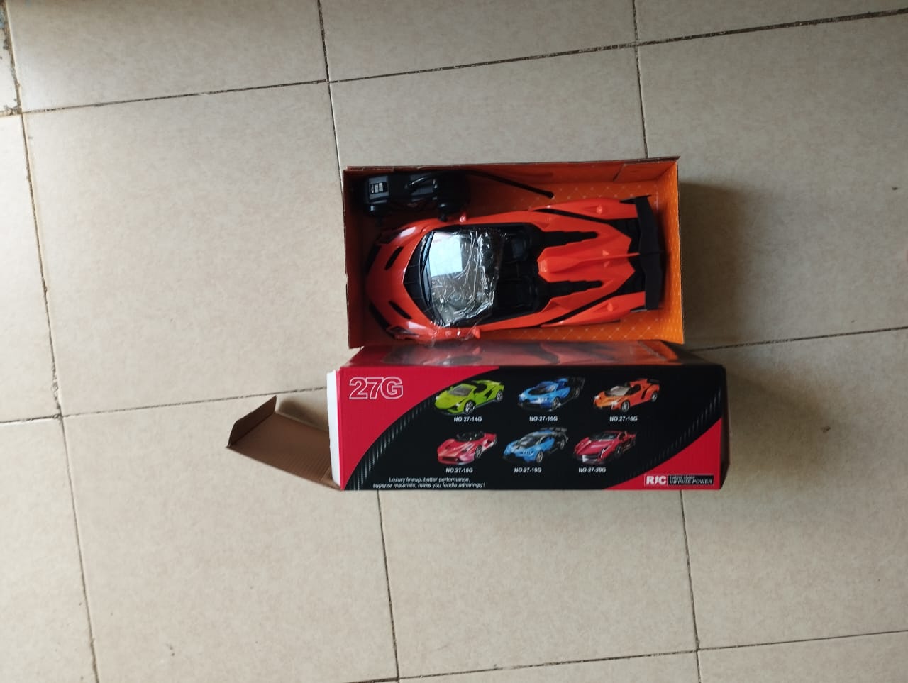 qualiity emullation car model for Children Kids RC Remote Control Car Battery Powered, orange