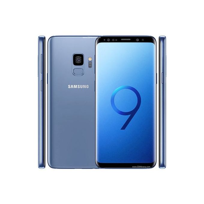 Samsung Galaxy S9 Plus - 6GB +64GB 12MP Camera- Single SIM - Coral Blue