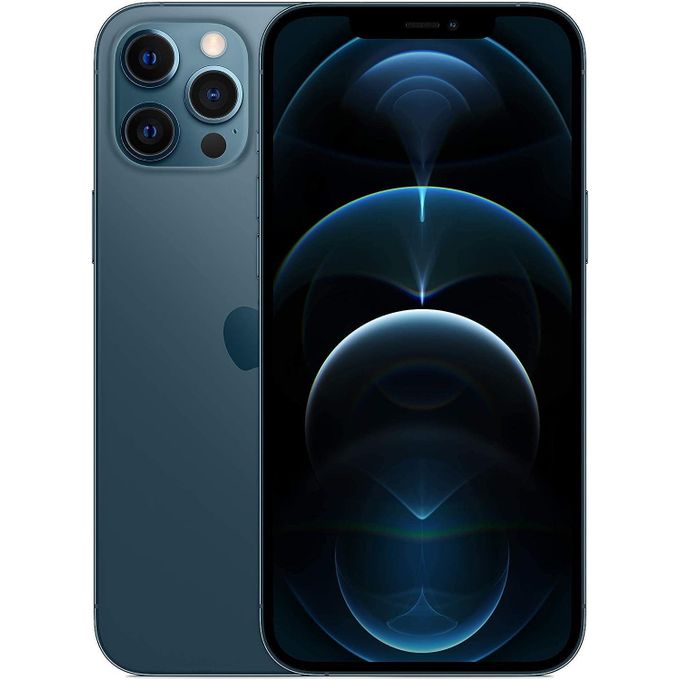 Apple IPhone 12 Pro Max 256GB HDD- 6 GB RAM- SINGLE SIM WITH E SIM-Pacific blue