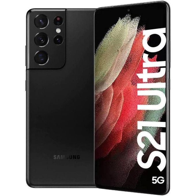 Samsung Galaxy S21 Ultra 5G 6.8" 512 GB ROM+ 12GB RAM -Duos physical sim plus e sim-Black