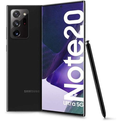 Samsung Galaxy Note20 Ultra 5G- 12GB RAM+128GB ROM- Duos- Physical Sim With E-sim- Mytic Black
