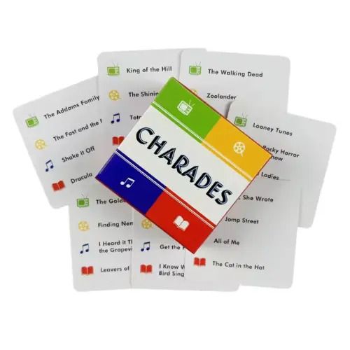 Charades Mini Card Game