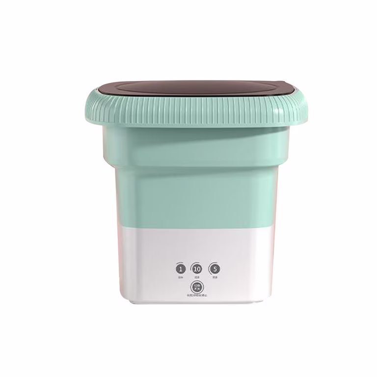 Foldable Washing Machine Mini Washer Small Portable Washer for Apartment RV Travel Dormitories Hotel