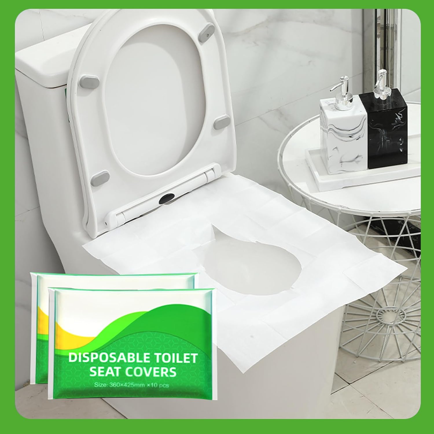 Disposable Toilet Seat Cover, Flushable Disposable Toilet Seat Cover, Carry Disposable Toilet Seat Paper