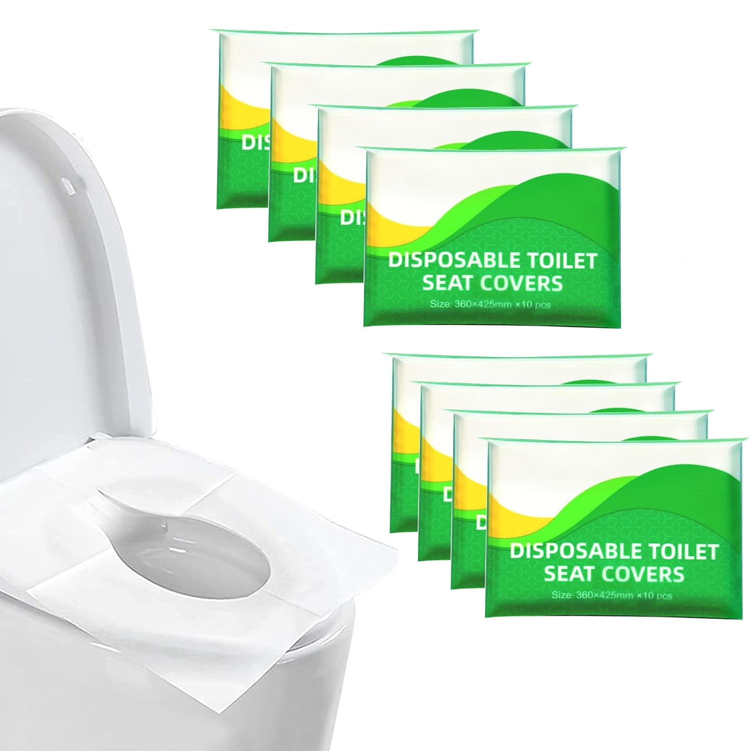 Disposable Toilet Seat Cover, Flushable Disposable Toilet Seat Cover, Carry Disposable Toilet Seat Paper