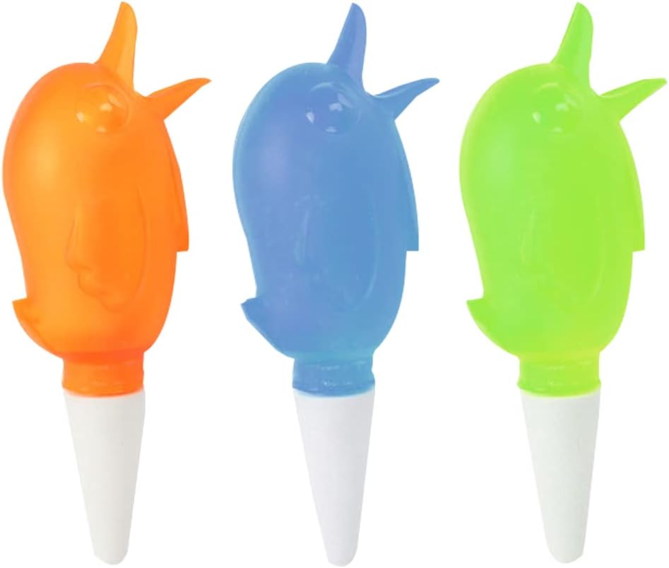 Garden Automatic Watering Tool Cute Birds Indoor Drip Irrigation Watering Device Bird Shape for Houseplant Indoor Household, 3pcs