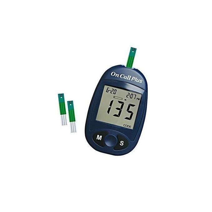 On Call Plus Blood Glucometer Blood Sugar Test