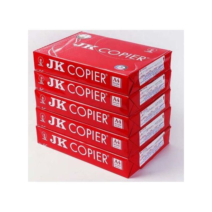 JK A4 Photocopy/printing Papers white plain copy printer paper 500 Sheet