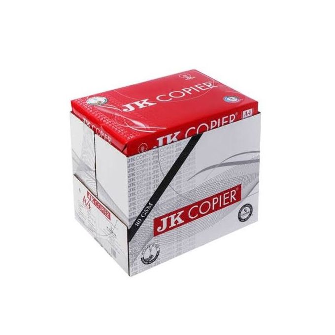 JK A4 Photocopy/printing Papers CARTON( 5 REAMS) white plain copy printer paper