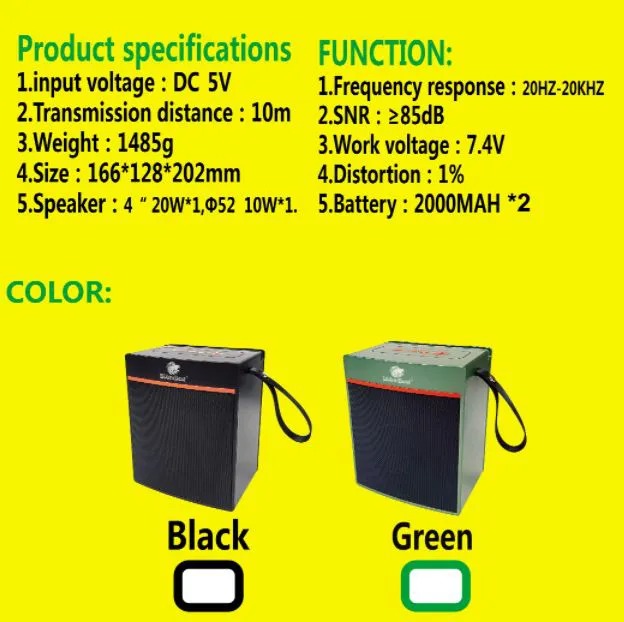 BOOMBEST LN-1036 BT PORTABLE BLUETOOTH SPEAKER – SUPER BASS, MULTI-MODE PLAYBACK & STRONG BATTERY