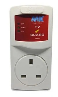 Power King Heavy Duty // 5 Way Power Extension Cable Compatible with MK Fridge Guards + FREE MK TV GUARD