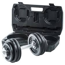 30KGADJUSTABLE CHROME DUMBELL WEIGHT SET