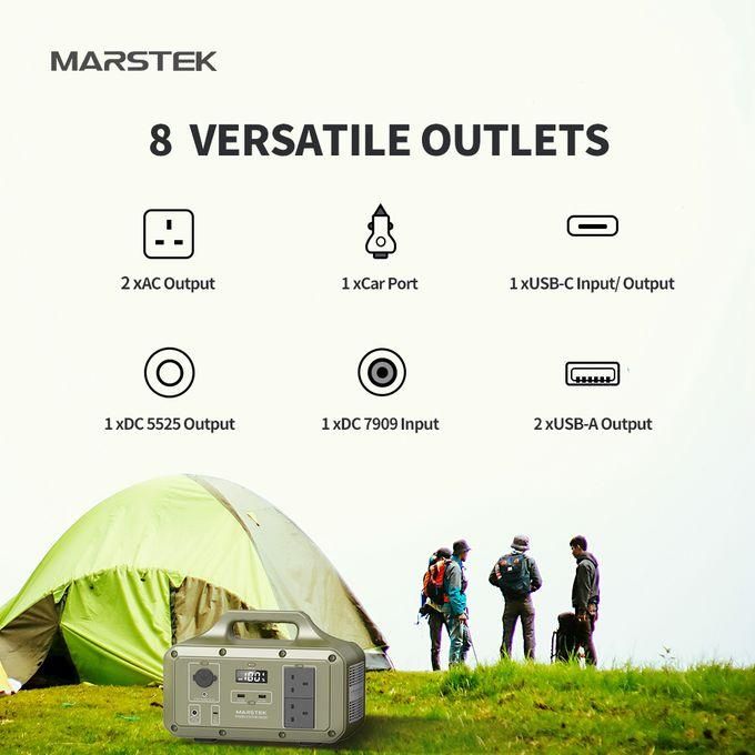 [HOT DEALS] Marstek S500S Portable Solar Generator Power Station  800W 510Wh  Fast Charging | Multi-Device Support Emergency & Outdoor Backup