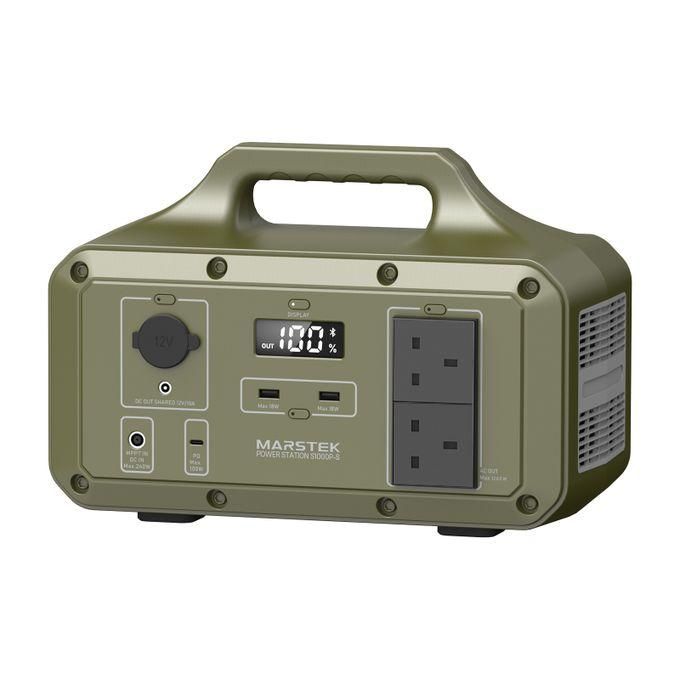 [LIMITED OFFER] Marstek S1000PS Portable Power Station 1000Wh Lithium Battery 1000W AC Output Solar Generator with Multiple Ports for Outdoor Adventures and Home Backup