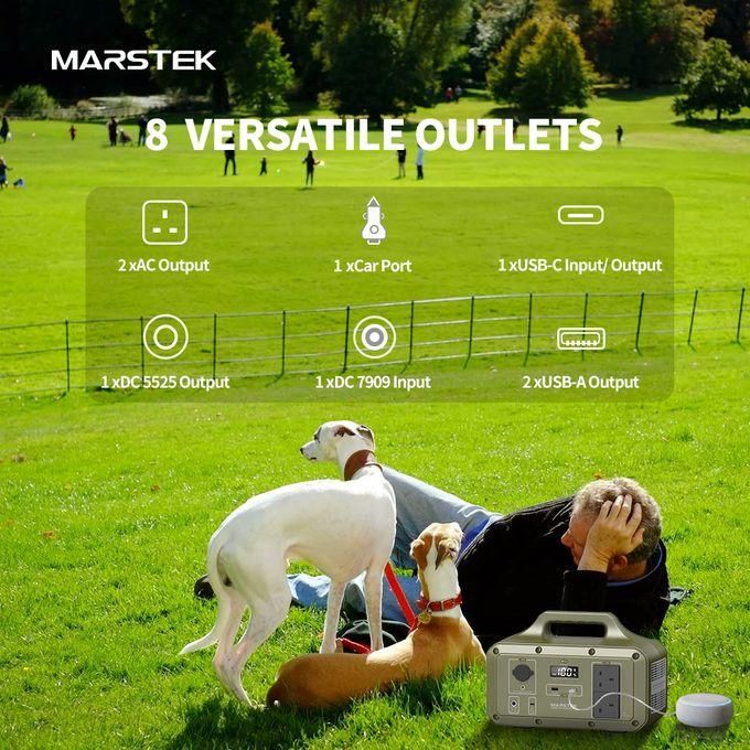 [LIMITED OFFER] Marstek S1000PS Portable Power Station 1000Wh Lithium Battery 1000W AC Output Solar Generator with Multiple Ports for Outdoor Adventures and Home Backup