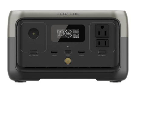 [Hot Deals] EcoFlow RIVER 2 Portable Power Station  256Wh LiFePO4 Battery Fast Charging Lightweight Backup for Camping & Emergency Power