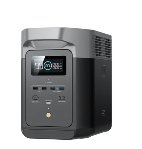 [LIMITED OFFER] EcoFlow DELTA 2 Portable Power Station 1kWh Expandable LiFePO4 Battery 1800W AC Output 2700W Surge Fast Charging Solar Generator for Home Backup and Outdoor Use