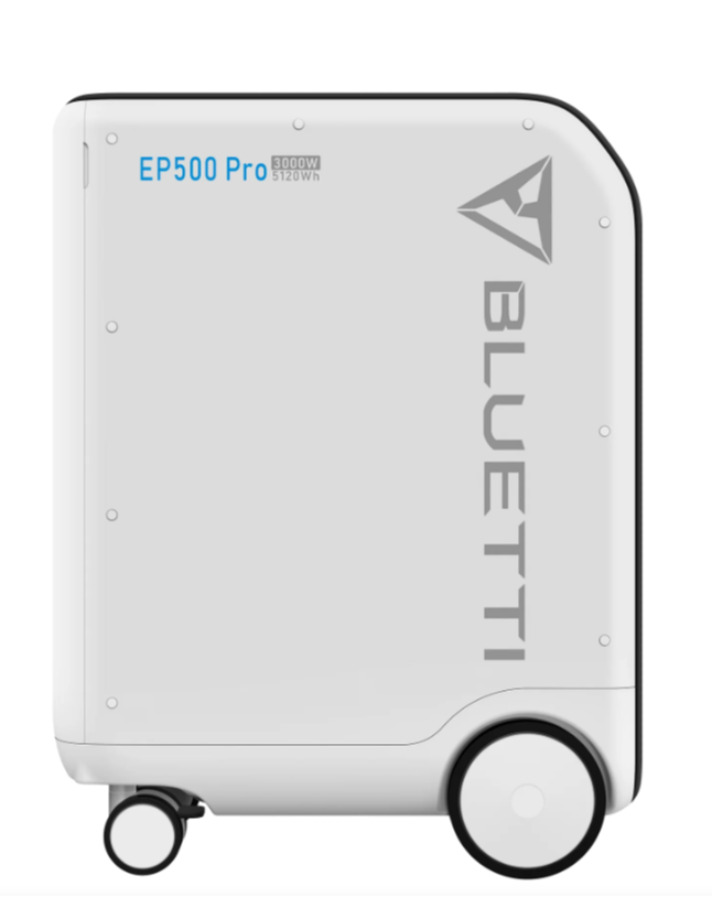 [Exclusive Deal] BLUETTI EP500Pro Home Battery Backup 5100Wh LiFePO4 Battery 3000W Pure Sine Wave Inverter UPS Function Solar and AC Charging for Home Emergency and Off Grid Power