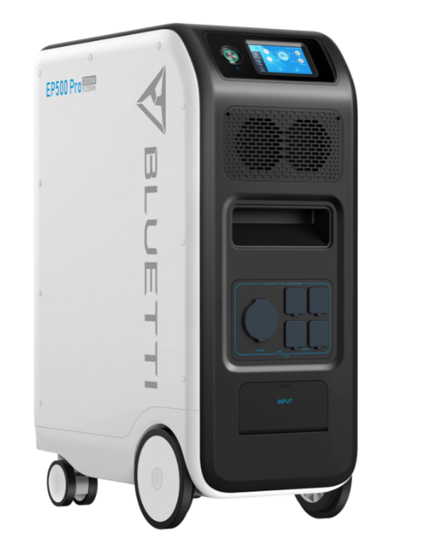 [Exclusive Deal] BLUETTI EP500Pro Home Battery Backup 5100Wh LiFePO4 Battery 3000W Pure Sine Wave Inverter UPS Function Solar and AC Charging for Home Emergency and Off Grid Power