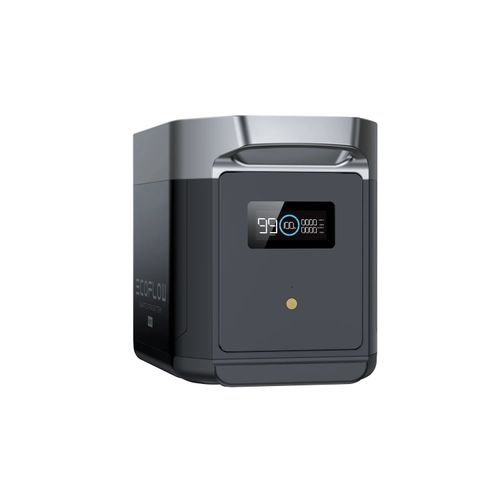 [Limited Offer] EcoFlow DELTA 2 Max Portable Power Station 2kWh Expandable LiFePO4 Battery 2400W AC Output 3400W Surge Fast Charging Solar Generator for Home Backup and Outdoor Use
