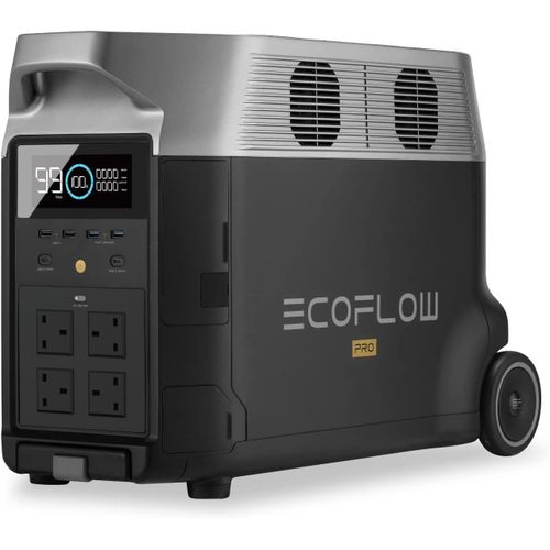 [Limited-Time Discount] EcoFlow DELTA Pro Portable Power Station 3.6kWh Expandable LiFePO4 Battery 3,600W AC Output (7,200W Surge) Fast Charging Solar & EV-Ready Home Backup & Off-Grid Po