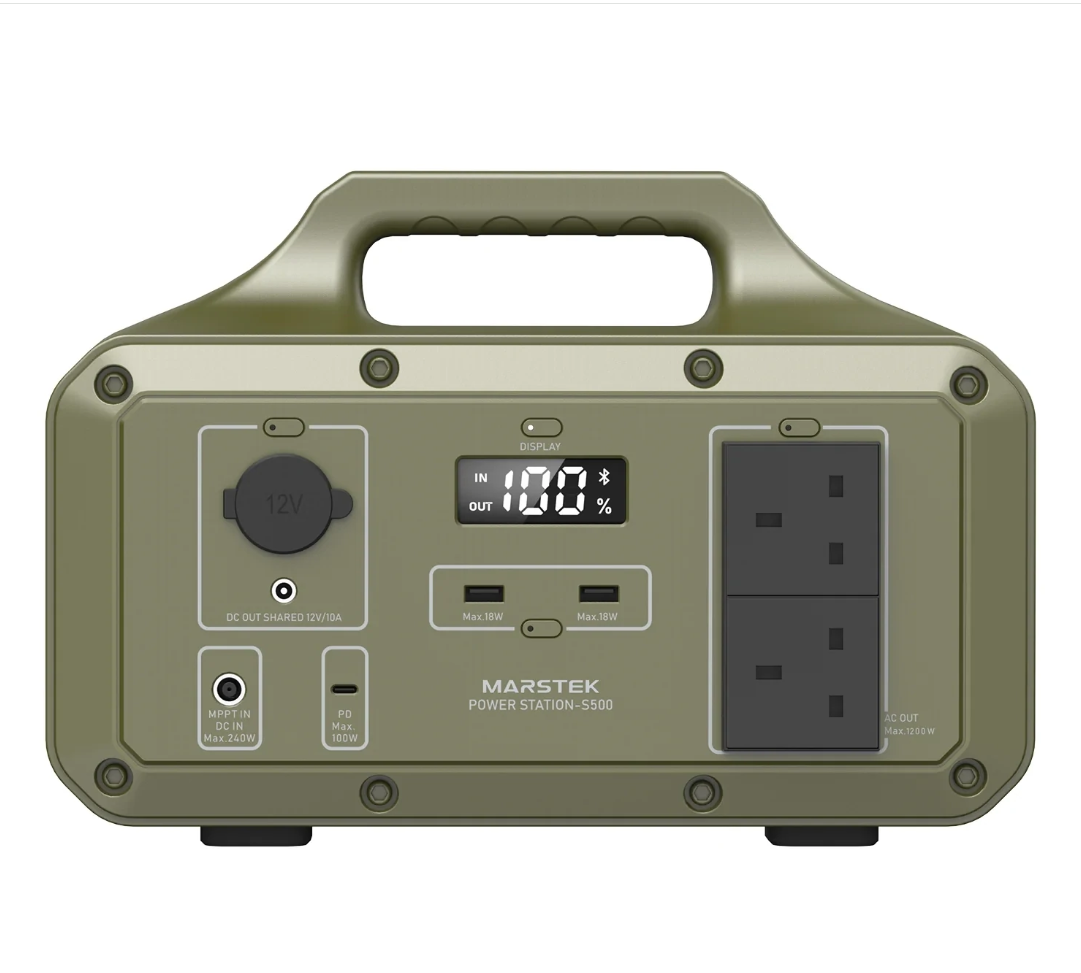 [HOT DEALS] Marstek S500S Portable Solar Generator Power Station  800W 510Wh  Fast Charging | Multi-Device Support Emergency & Outdoor Backup