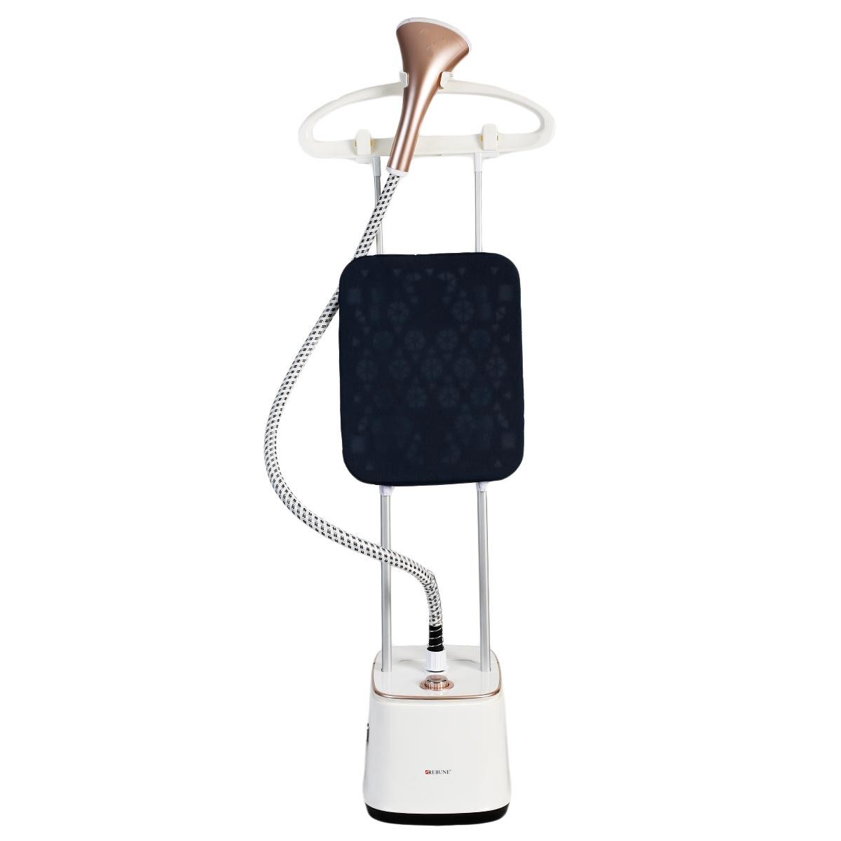 Rebune Stand-Alone Garment Steamer – Effortlessly smooth out wrinkles and refresh your clothes in minutes! Designed for both home and professional use, this powerful steamer delivers continuous steam
