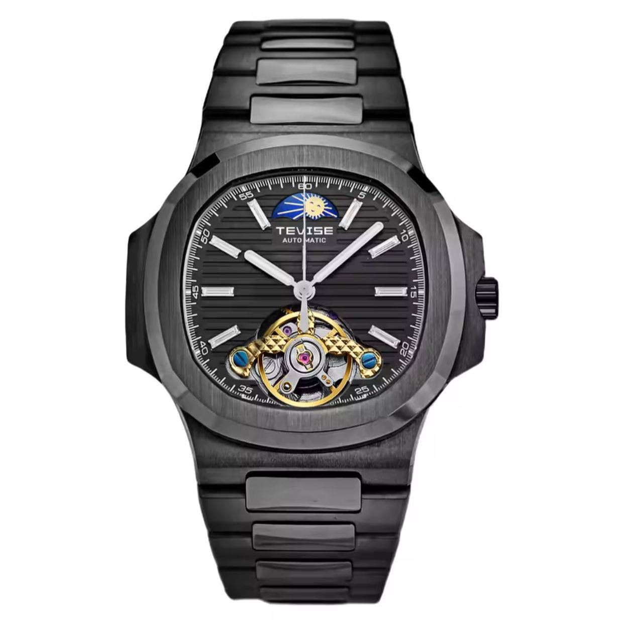 TEVISE AUTOMATIC GENTS WATCH #T01C. Experience the perfect blend of elegance, craftsmanship, and performance with the TEVISE Automatic Gents Watch #T01C — built for the modern man who values precision