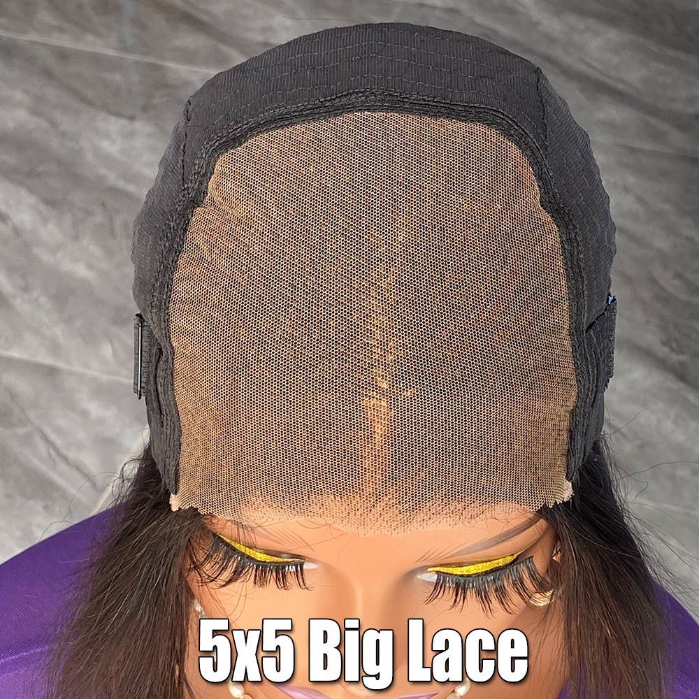 5*5 Lace Front Wig 10 Inch Bob Wig Glueless Wigs Vietnam Hair Bone Straight human hair wig