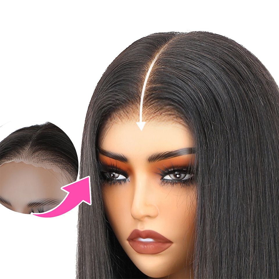 5*5 Lace Front Wig 10 Inch Bob Wig Glueless Wigs Vietnam Hair Bone Straight human hair wig