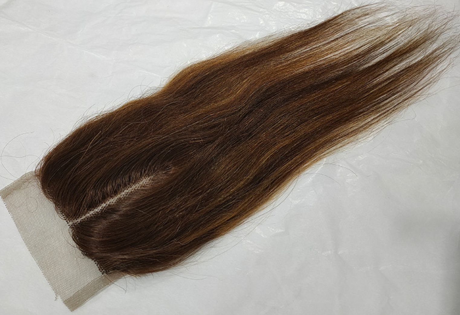 5pcs Set Packet Human hair bundles with 4*4 closure piano color 4/27 straight boday wave kinky curly huar bundles
