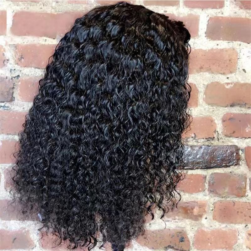 10“ Fashion Short hair bob wig Africa curly hair black synthetic hair wig for Africa women