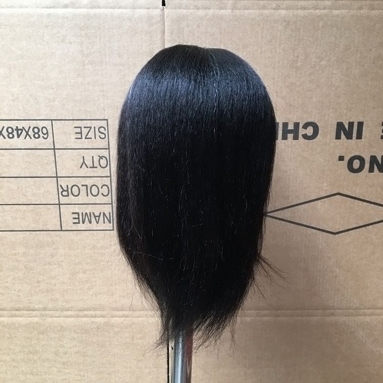 Mannequin head Training head dummy head with hair for practise cutting