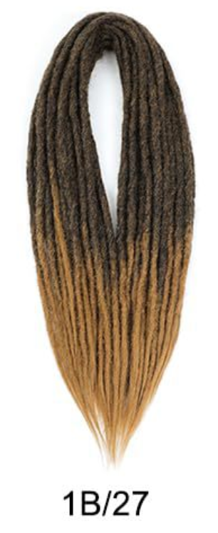 Hot-selling European and American synthetic fiber crochet dreadlock double braids double-tail dreadlocks