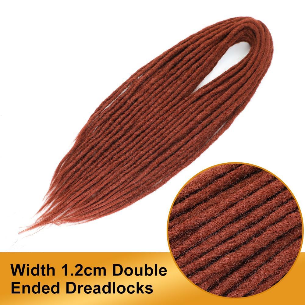 Hot-selling European and American synthetic fiber crochet dreadlock double braids double-tail dreadlocks