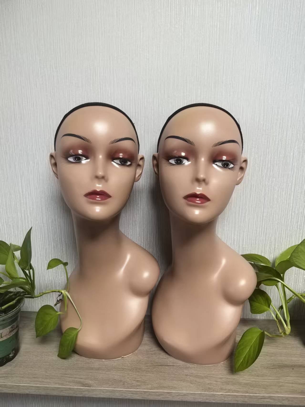 Cheap Mannquin head Wig Stand female mannequin head for wig jewelry hat display