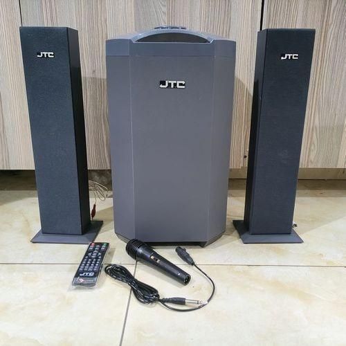 JTC Epic 2.1 Multimedia Speaker System 20000W PMPO with microphone Karaoke,USB,BLUETOOTH,FM RADIO