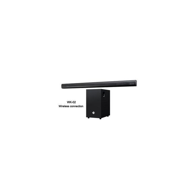 10000W WK-02 WIRELESS BLUETOOTH SOUNDBAR SYSTEM WITH SUBWOOFER FM RADIO , BLUETOOTH ,& USB PORT