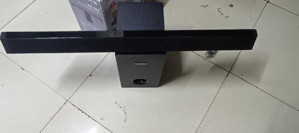 Solarmax SB-606 2.1 CH Soundbar With Powerful Bass  Subwoofer-Home THeatre System