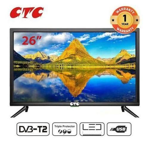 CTC 26 inches digital tv with inbuilt decorder and free to air channnels