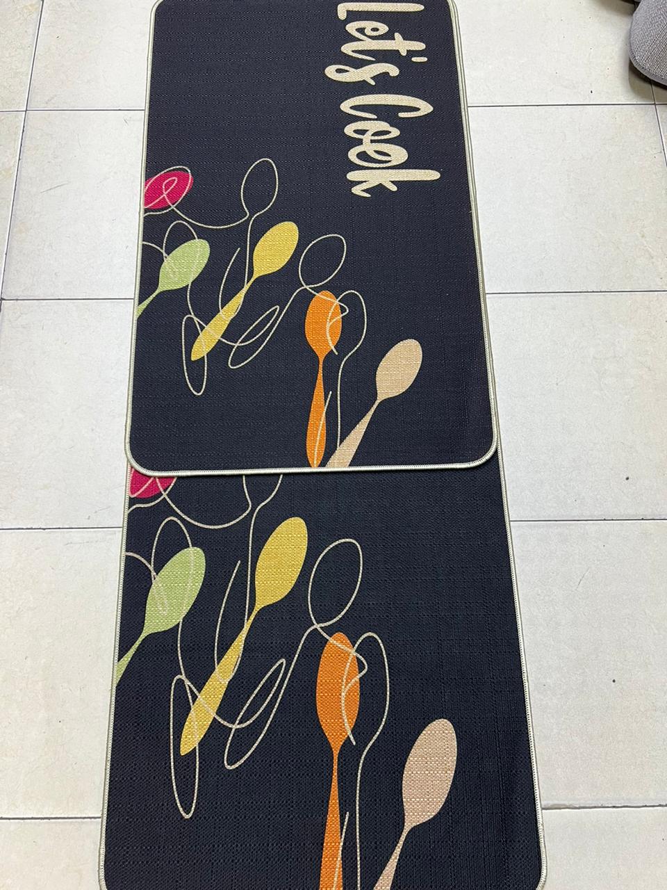 Antislip Heavy Kitchen Mats these kitchen floor mats are made of quality loop pile material, designed with dotted non slip backing, safe and waterproof, soft and comfortable, easy to clean, difficult