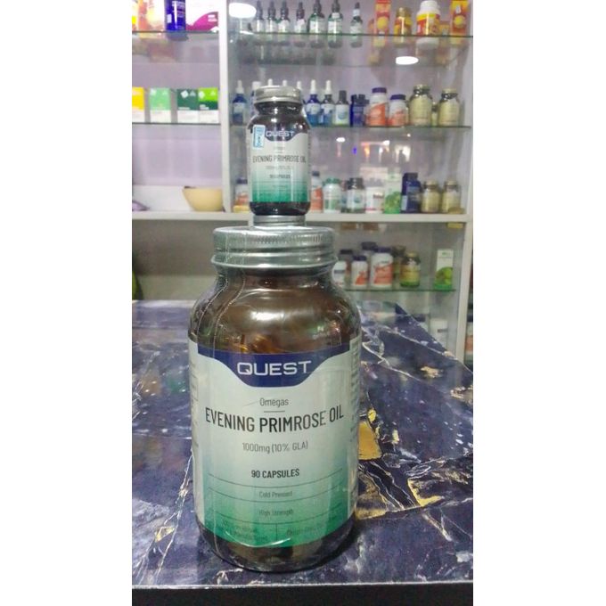 QST Evening Primrose Oil 1000mg 90s. Hormonal balancing:Progesterone and estrogen support