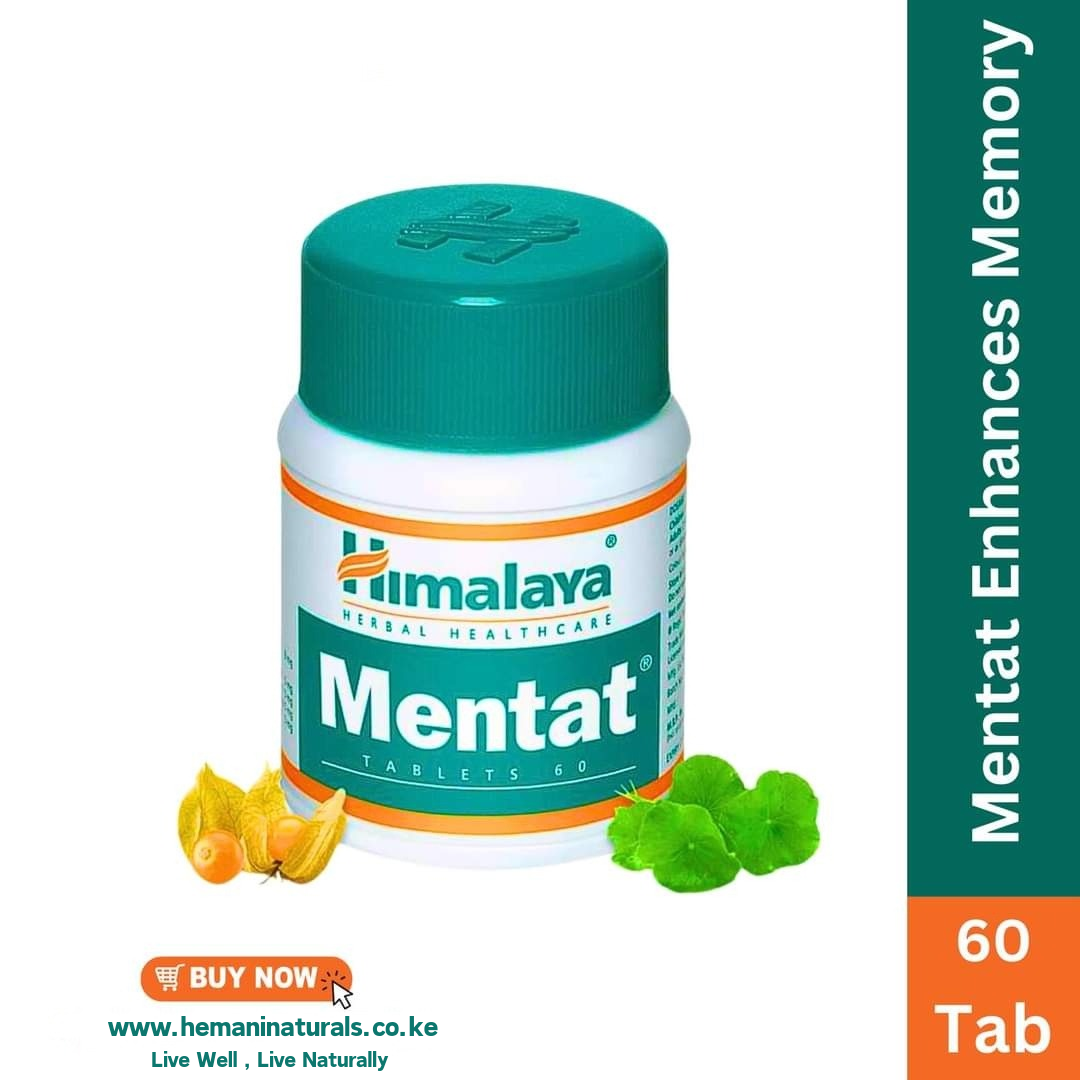 Himalaya Mentat Tablets -60’s- Memory Enhancement: Boosts memory retention and learning abilities. Cognitive Support: Maintains and supports overall cognitive function. Mental Performance:
