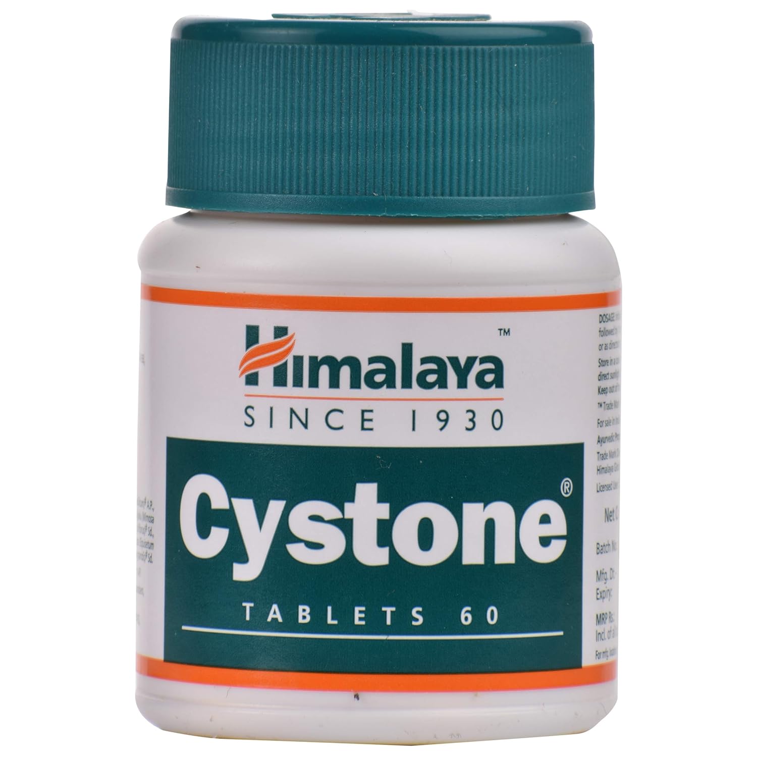 Himalaya Cystone Tablets -60’s -Kidney Stones: Helps break down and flush out kidney stones.